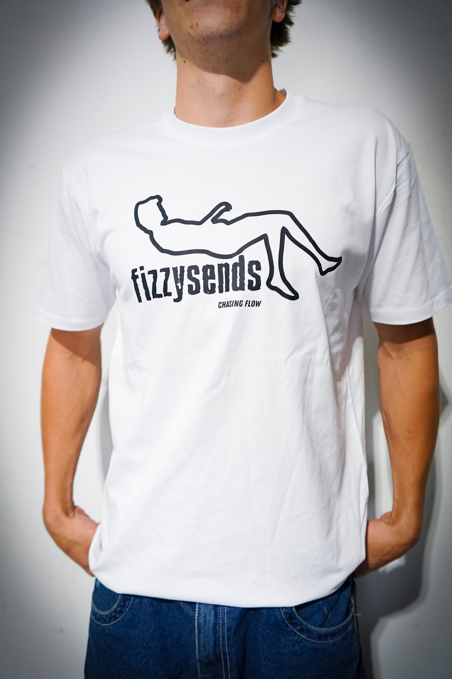 FizzySends Tee -White