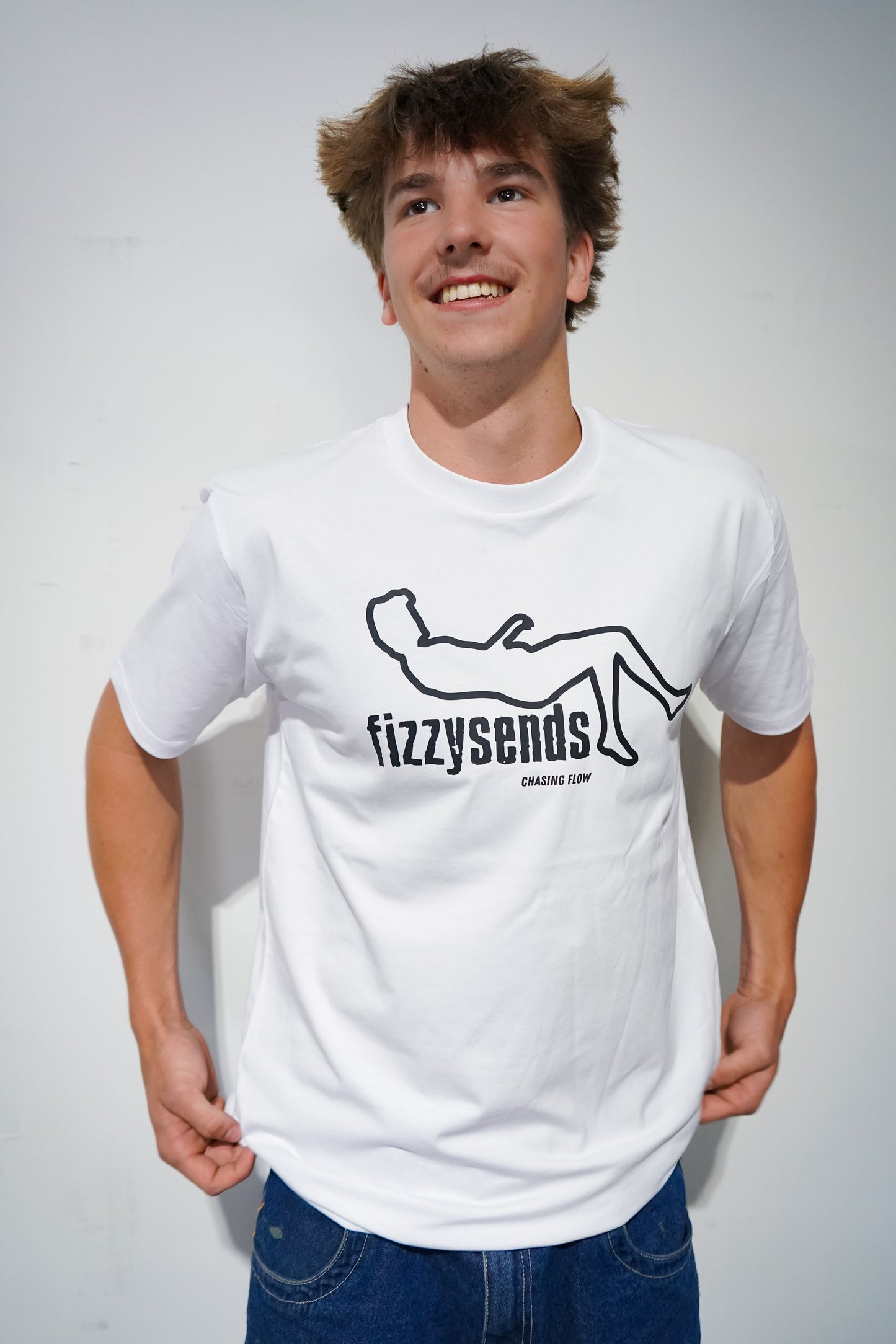 FizzySends Tee -White