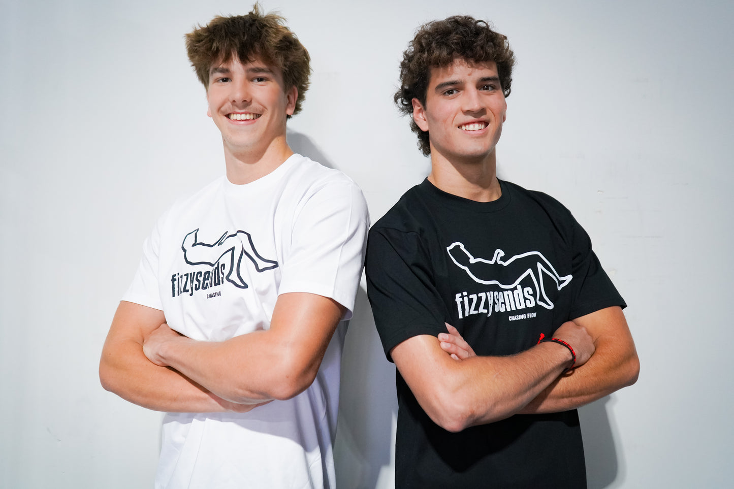 FizzySends Tee - Black BIG LOGO